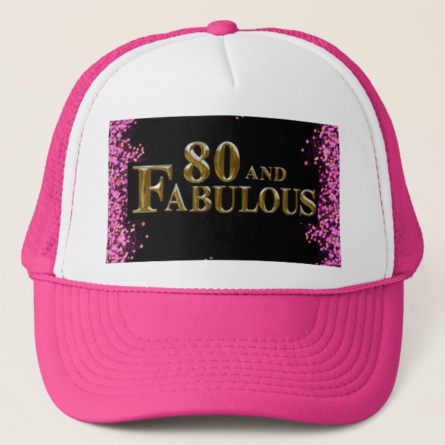 Boné 80º Aniversário  (Frente)