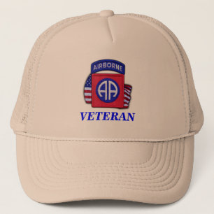 Boné 82.o veteranos da divisão aérea vietnam iraq Hat
