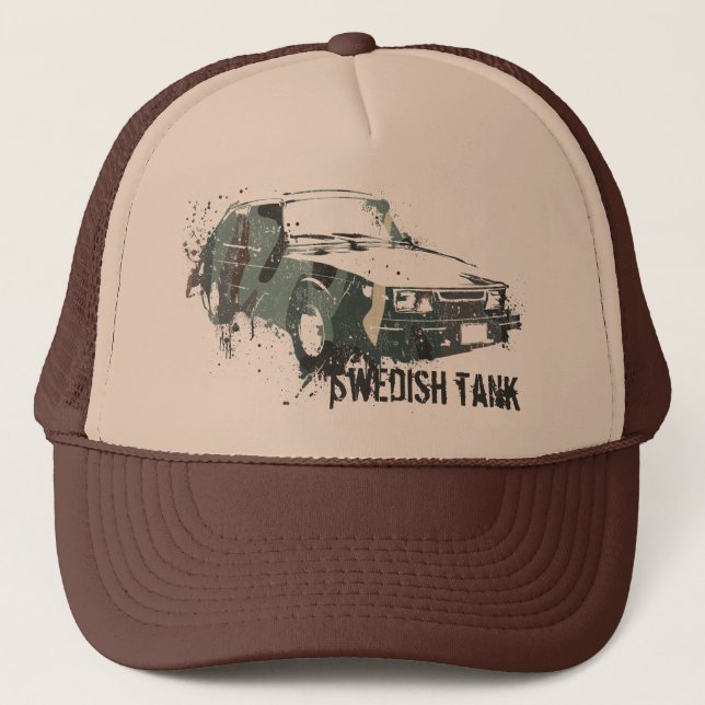Boné 85spg_destroy_camo, tanque sueco (Frente)