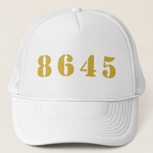 Boné 8645 Trucker Hat #Biden #2020eleição