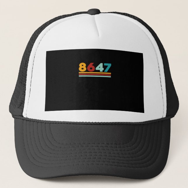 Boné 8647 - Design Antifascista Estilo Clássico Criativ (Frente)