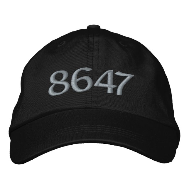 Boné 8647, para Rejeitar, Descartar ou Cancelar o POTUS (Frente)