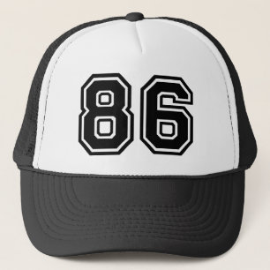 Boné 86.º aniversário clássico