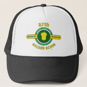 Boné 87TH DIVISÃO de INFANTARIA "BOLOTA DOURADA "