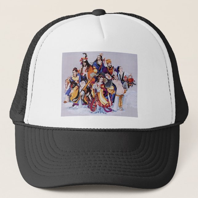 Boné 8 Immortals bêbedos (Frente)