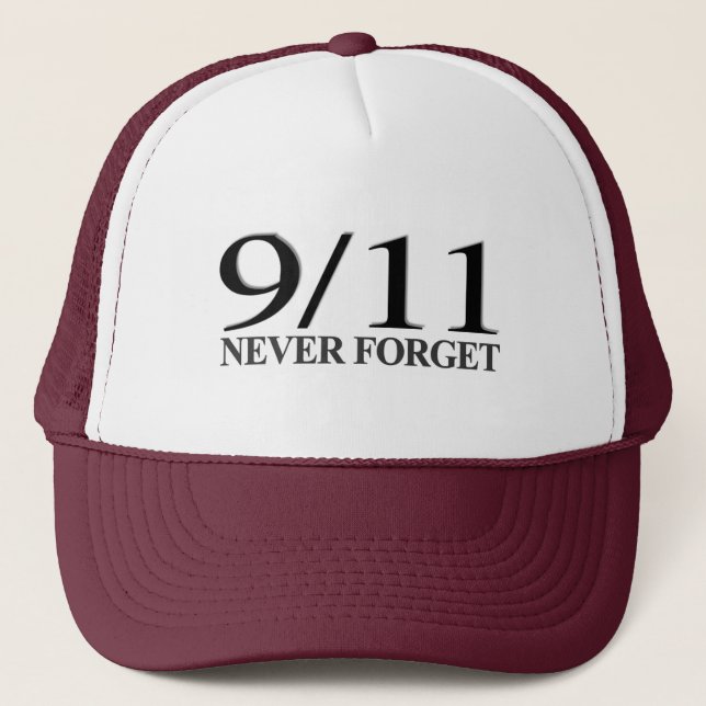 Boné 9/11 nunca esqueça (Frente)