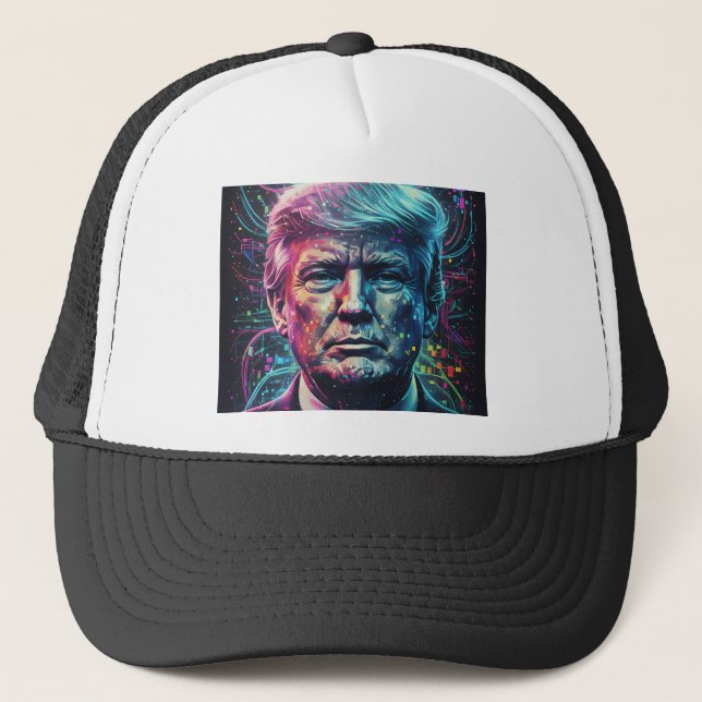 Boné A aparência do Donald Trump. (Frente)