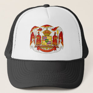 Boné A brasão real do reino de Havaí