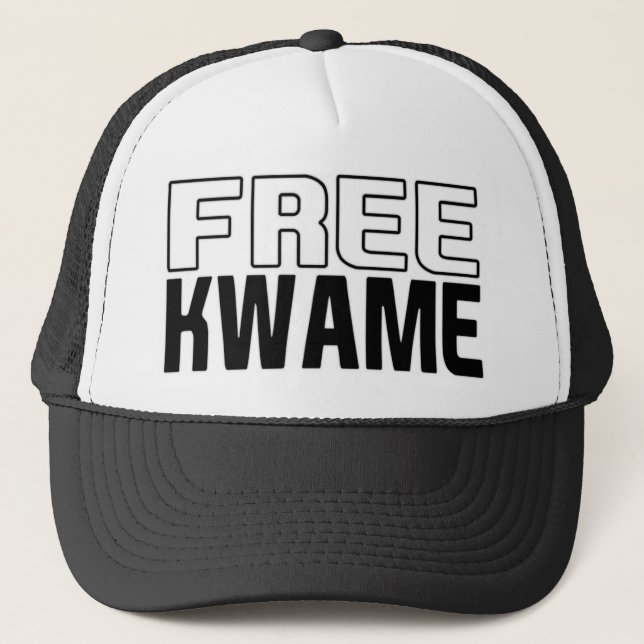 Boné A camisa livre oficial de Kwame! (Frente)