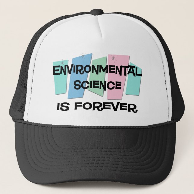 Boné A ciência ambiental é Forever (Frente)