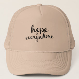 Boné A esperança está em toda parte - chapéu do