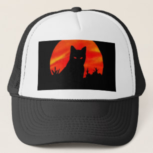 Boné A lua cheia do gatinho