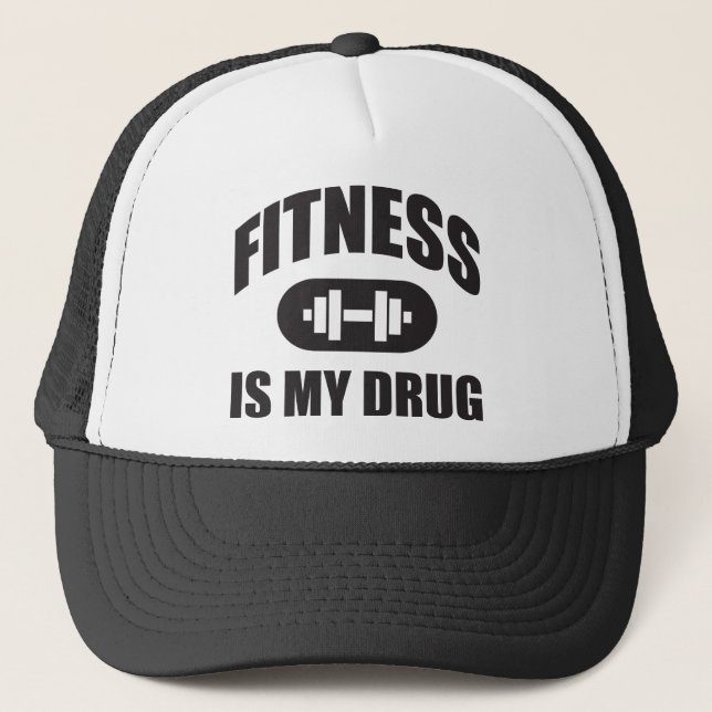 Boné A malhação É A Minha Droga - Motivação De Workout  (Frente)
