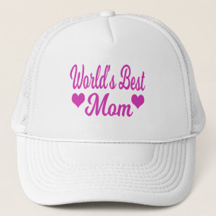Boné A melhor mãe rosa do mundo