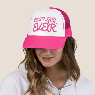 Boné A MELHOR MENINA ALGUMA VEZ A Lanterna Rosa Quente