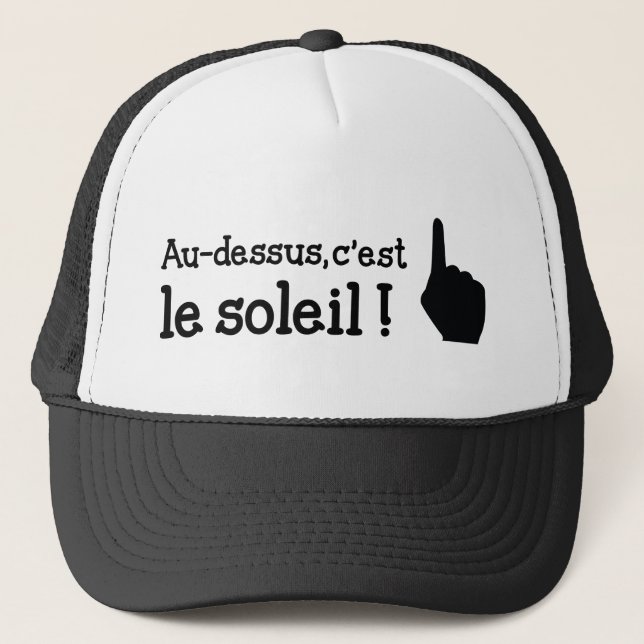 Boné À parte é o sol! (Frente)