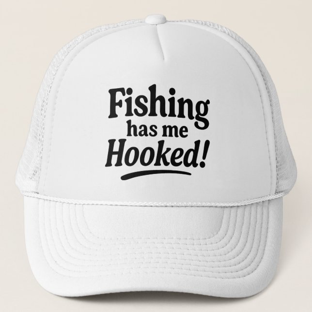 Boné A Pesca Me Fisgou – Angler Divertido (Frente)