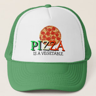 Boné A pizza é umas citações engraçadas vegetais