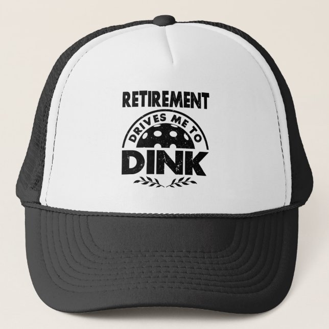 Boné A Reforma Engraçada Da Pickleball Me Leva A Dink G (Frente)