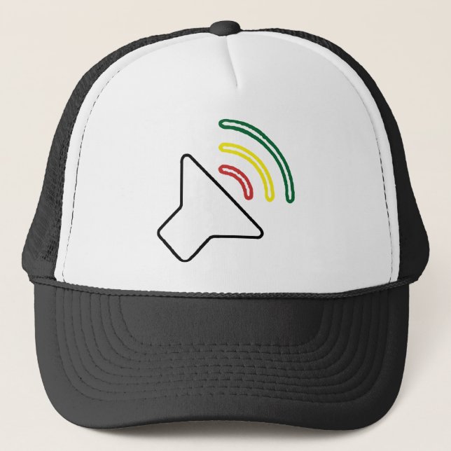 Boné A reggae escuta chapéu (Frente)