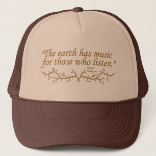 Boné A terra tem chapéus da música