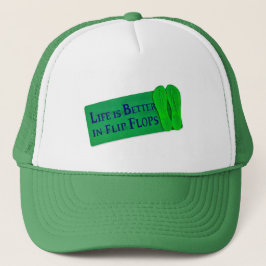 Boné A vida é melhor nos Chinelos