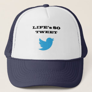 Boné A vida é tão "Tweet Hat"