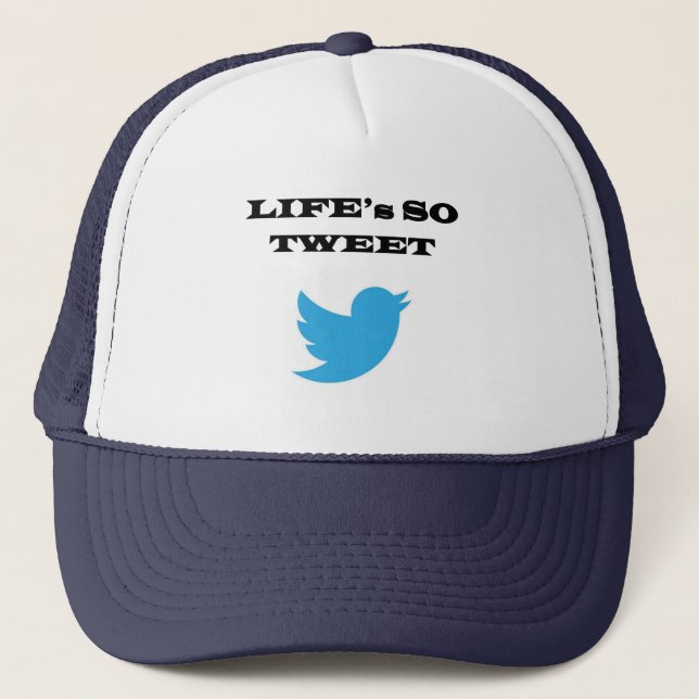Boné A vida é tão "Tweet Hat" (Frente)