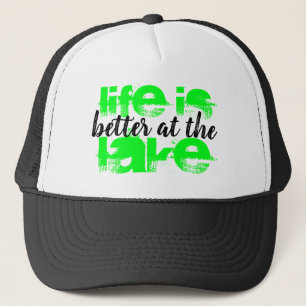 Boné A VIDA Néon Náutica É MELHOR NO LAGO