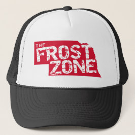 Boné A zona de Frost. Futebol de Nebraska