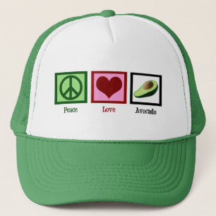 Boné Abacate do amor da paz