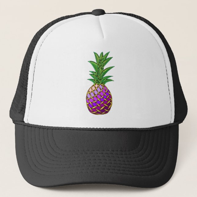 Boné Abacaxi roxo (Frente)