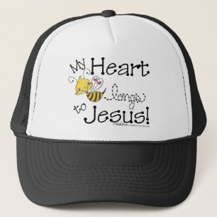 Boné Abelhas do Coração perdem a Jesus