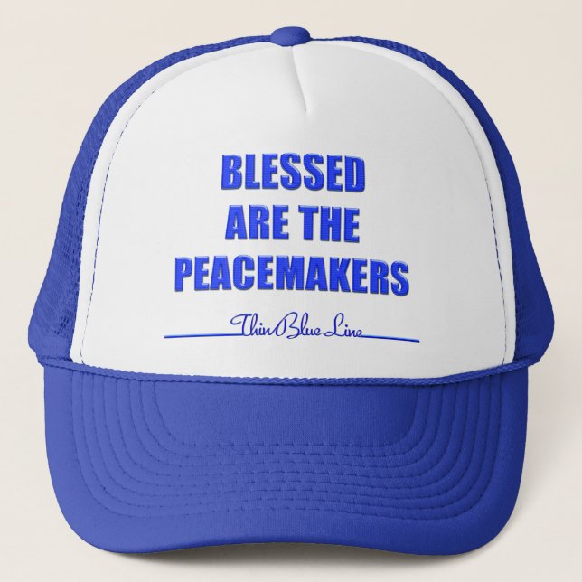 Boné Abençoados São Os Peacemakers (Frente)