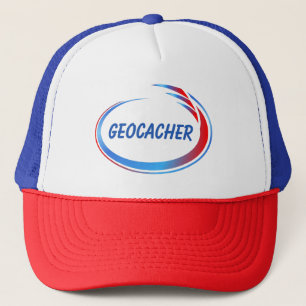 Boné Abertura Azul Geocacher