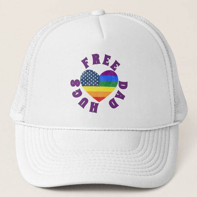 Boné Abraços de Pai Gratuito (Frente)