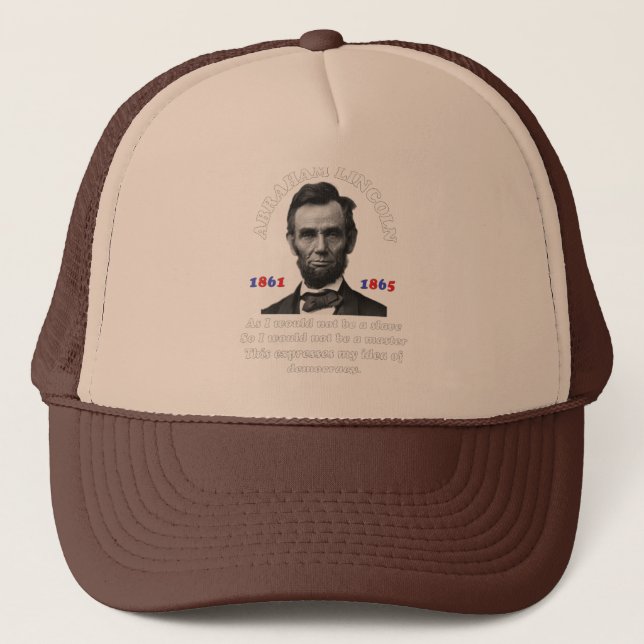 Boné Abraham Lincoln (Frente)