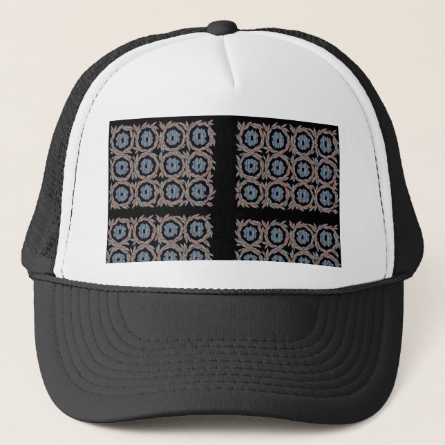 Boné Abstract Flow Foam Trucker Hat (Frente)