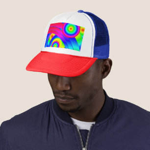 Boné Abstrato Comet Trucker Hat