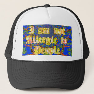 Boné Acacia Alchemy: Eu não sou alérgico à arte Pessoas