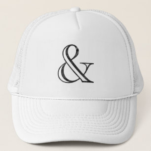 Boné Academy Engraved Ampersand Preto