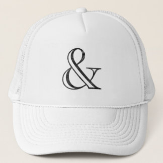 Boné Academy Engraved Ampersand Preto