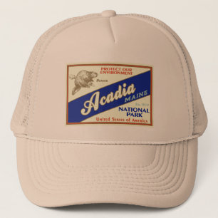 Boné Acadia (castor)