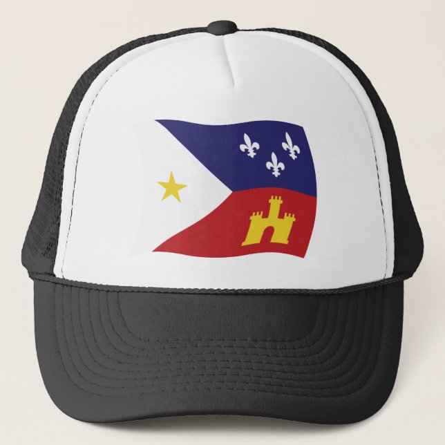 Boné Acadiana Flag Hat (Frente)