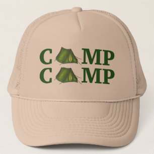 Boné Acampamento de Verão de Tenda Verde do CAMP