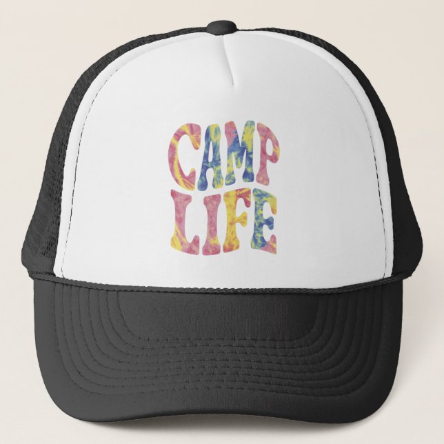 Boné Acampamento Meninas de Verão Vida de Acampamento T (Frente)