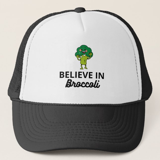BONÉ ACREDITE EM BROCCOLI (Frente)