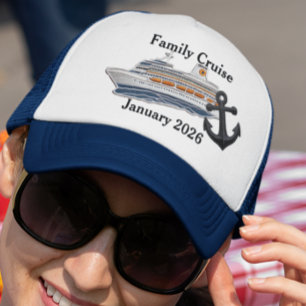 Boné Adesivos Personalizados Família Cruzeiro Nautico