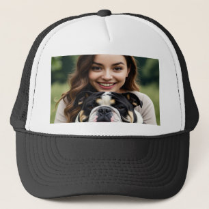 Boné Adicionar Foto de Bulldog Personalizar