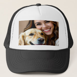 Boné Adicionar Foto de Retriever Dourado Personalizar